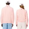 imageLacoste Mens High Neck Zipped SweatshirtFlamingo Pink