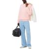 imageLacoste Mens High Neck Zipped SweatshirtFlamingo Pink