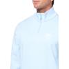 imageLacoste Mens High Neck Zipped SweatshirtLight Blue
