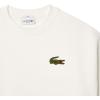imageLacoste Mens Loose Fit Badge SweatshirtWhite