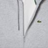 imageLacoste Mens Ls Solid Full ZipArgent Chine