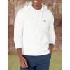 imageLacoste Mens Ls Solid Full ZipBlanc