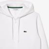 imageLacoste Mens Ls Solid Full ZipWhite