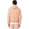 imageLacoste Mens NonBrushed Fleece HoodieLatte