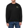 imageLacoste Mens Loose Fit Badge SweatshirtBlack