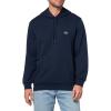 imageLacoste Mens NonBrushed Fleece HoodieNavy Blue