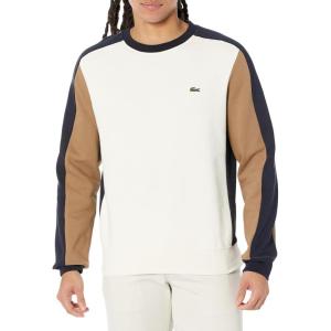 imageLacoste Mens Colorblocked Classic Crew Neck SweatshirtLaponieCookieabimes