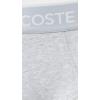 imageLacoste Mens Cotton Stretch Jersey Briefs 3 PackBlackWhiteDove Grey New
