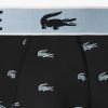 imageLacoste Mens Cotton Stretch Print Animation Trunks 3PackBlackNavyWhite