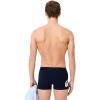 imageLacoste Mens Cotton Stretch Big Croc Print Trunks 3pack Navy BlueWhiteDove Grey Medium