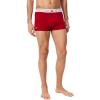 imageLacoste Mens Cotton Stretch Lacoste Diagonal Print Trunks 3PackNavy BlueDog RoseLadybird Red