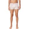 imageLacoste Mens Cotton Stretch Lacoste Diagonal Print Trunks 3PackNavy BlueDog RoseLadybird Red