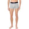 imageLacoste Mens Cotton Stretch Lacoste Diagonal Print Trunks 3PackNavy BlueWhiteDove Grey