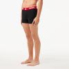 imageLacoste Mens Recycled Microfiber Ultra Dry Trunks 3PackBlackRed