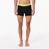 imageLacoste Mens Recycled Microfiber Ultra Dry Trunks 3PackGraphite With BlackBright Lime Waistbands