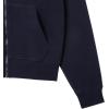 imageLacoste Womens Zipup Pique HoodieMidnight Blue