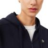 imageLacoste Womens Zipup Pique HoodieMidnight Blue