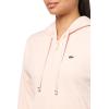 imageLacoste Womens Zipup Pique HoodiePeach