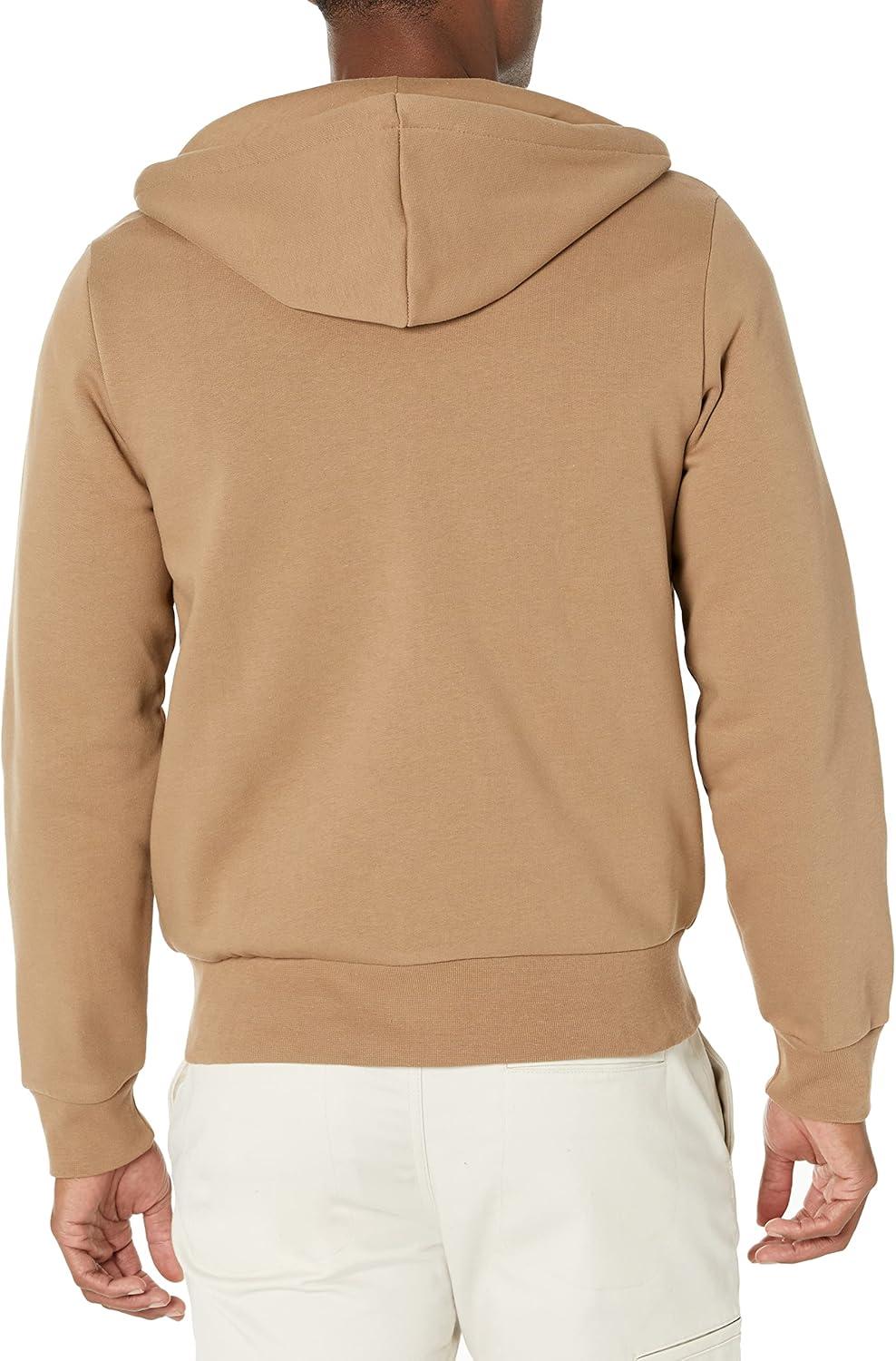 imageLACOSTE Mens Kangaroo Pocket Sweatshirt RedLeafy