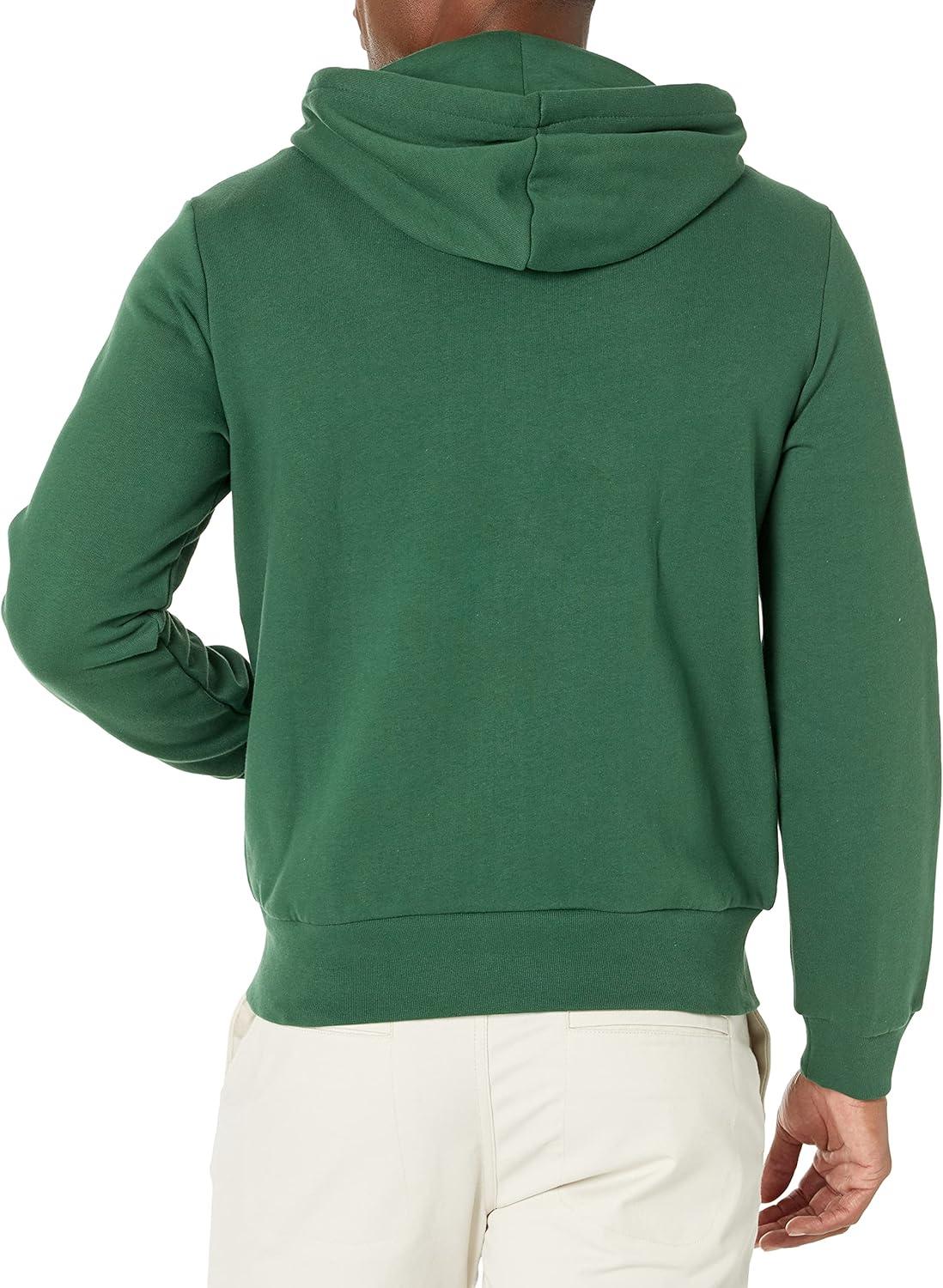 imageLACOSTE Mens Kangaroo Pocket Sweatshirt RedVert