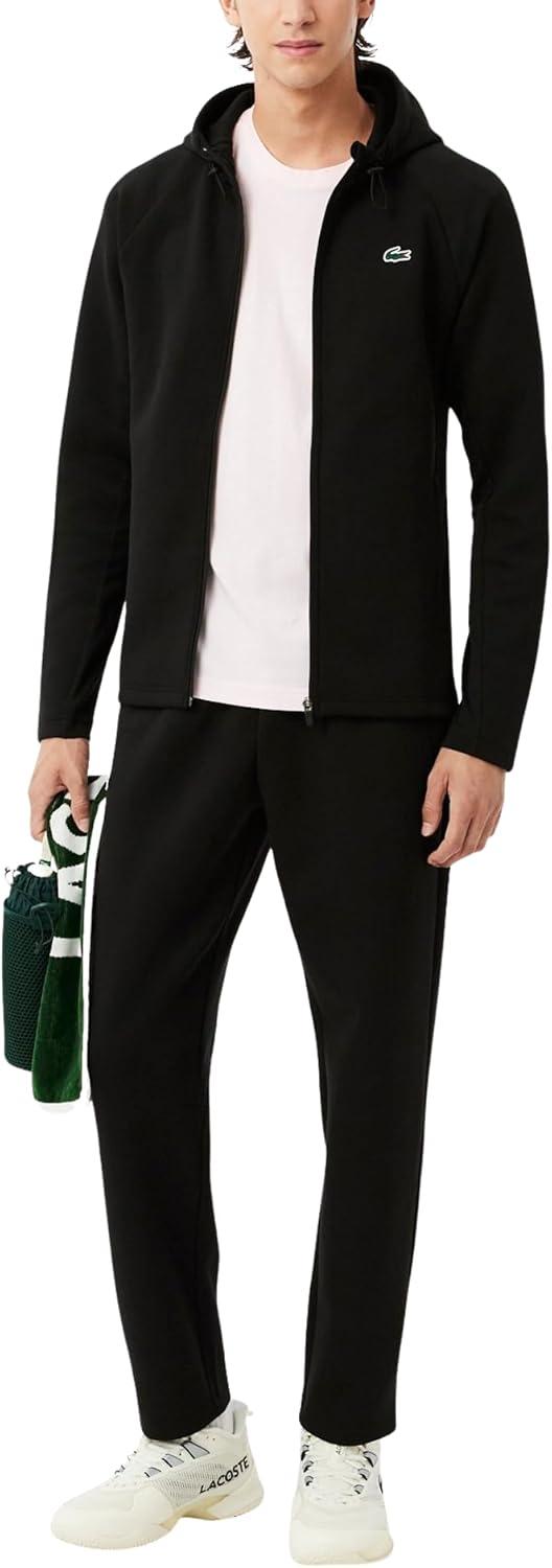 imageLacoste Mens Breathable Sport Track JacketBlackBlack