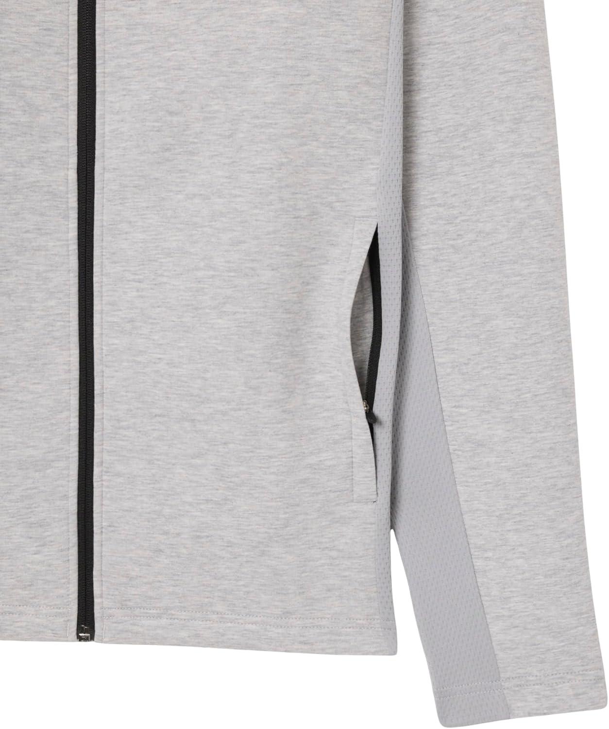 imageLacoste Mens Breathable Sport Track JacketSilver ChineElephant Grey