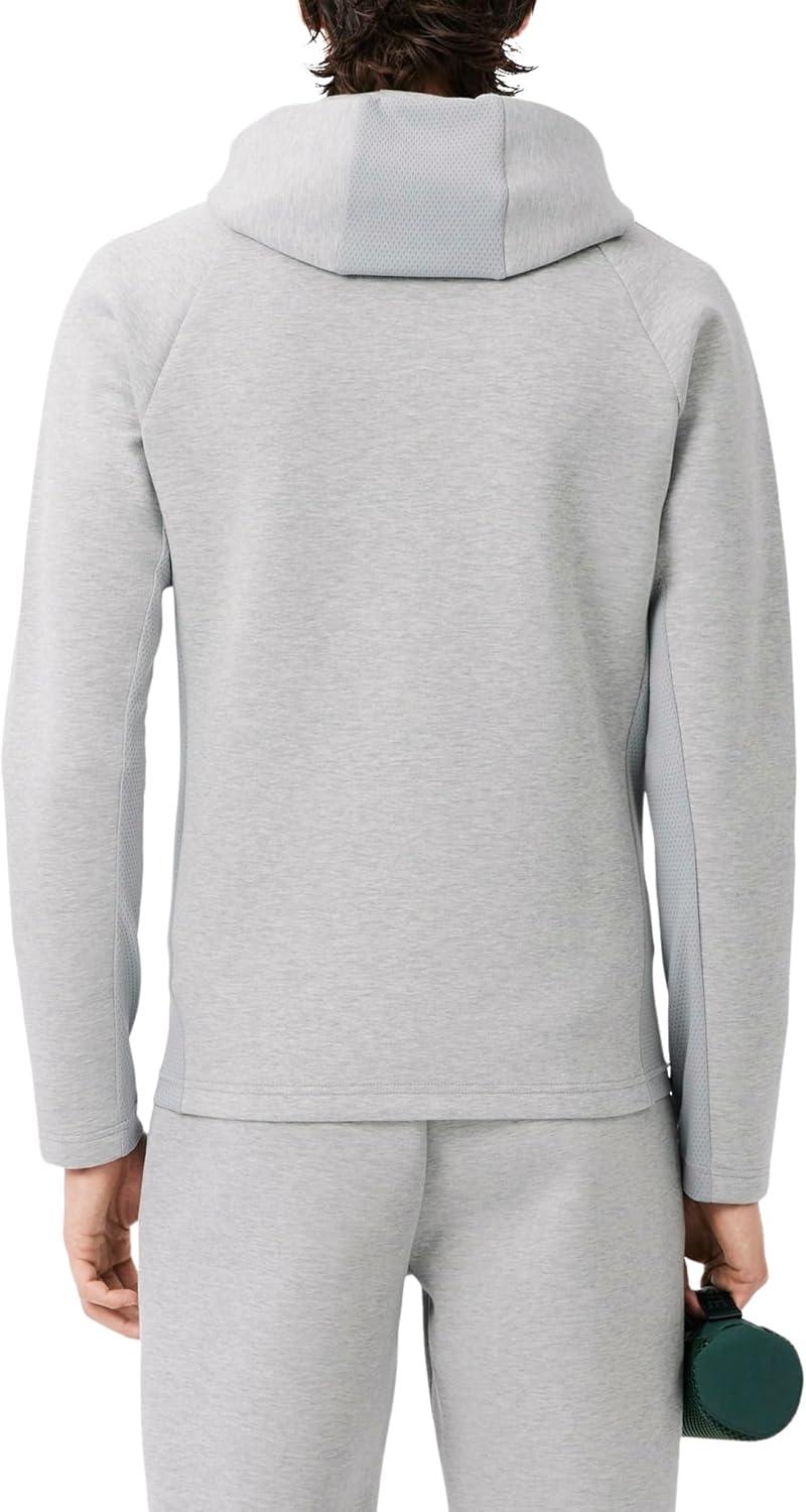imageLacoste Mens Breathable Sport Track JacketSilver ChineElephant Grey