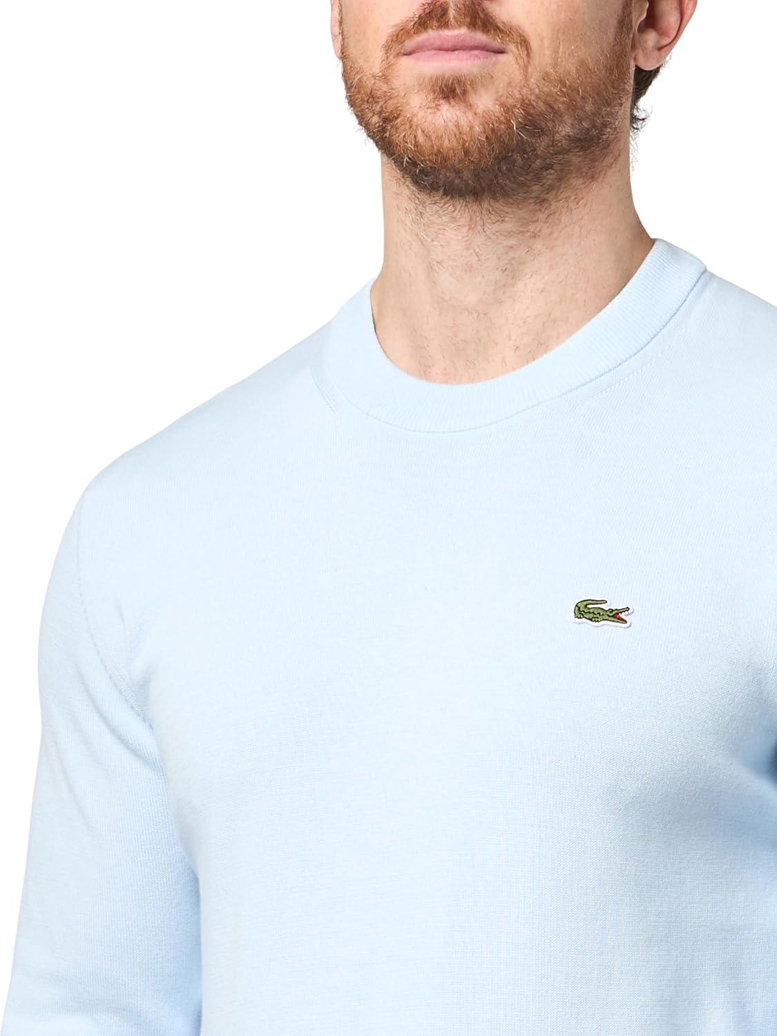 imageLacoste Mens Long Sleeve Crew Neck Regular Fit SweaterRill