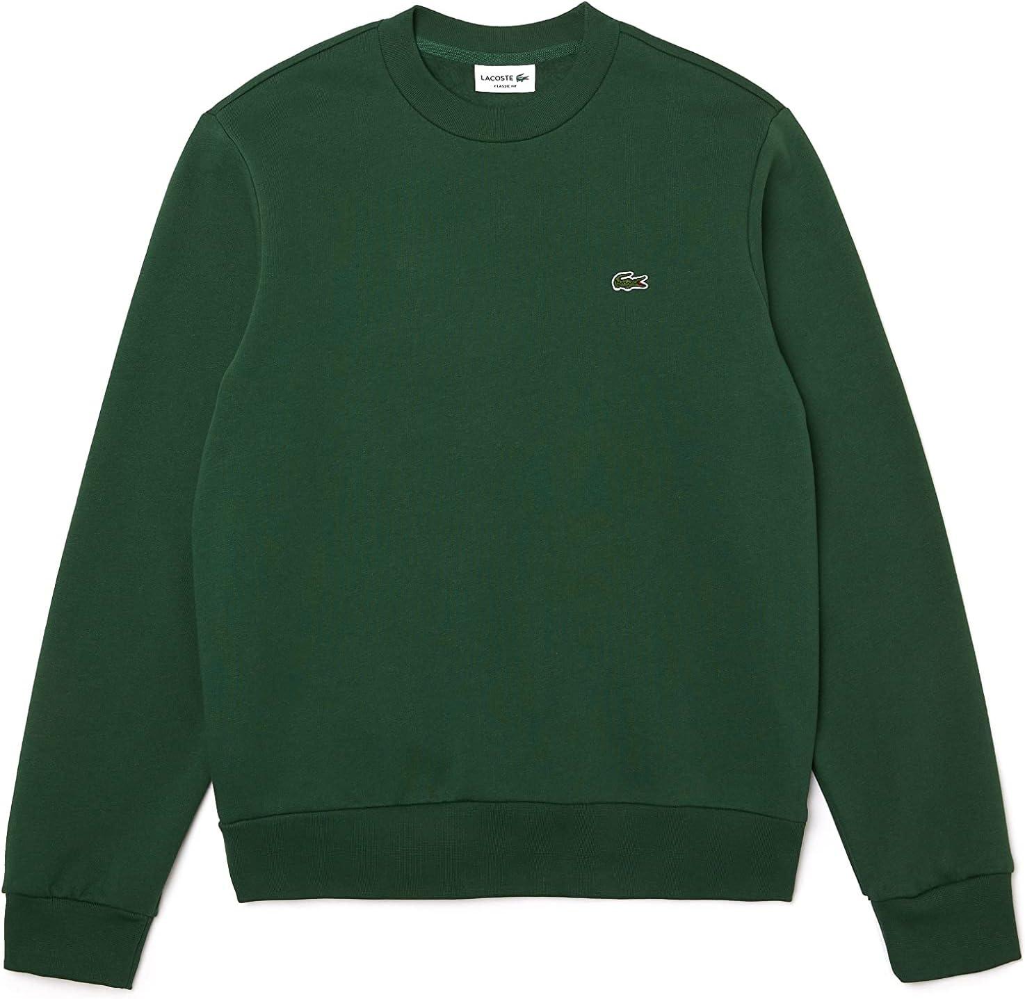 imageLacoste Mens Organic Brushed Cotton SweatshirtGreen