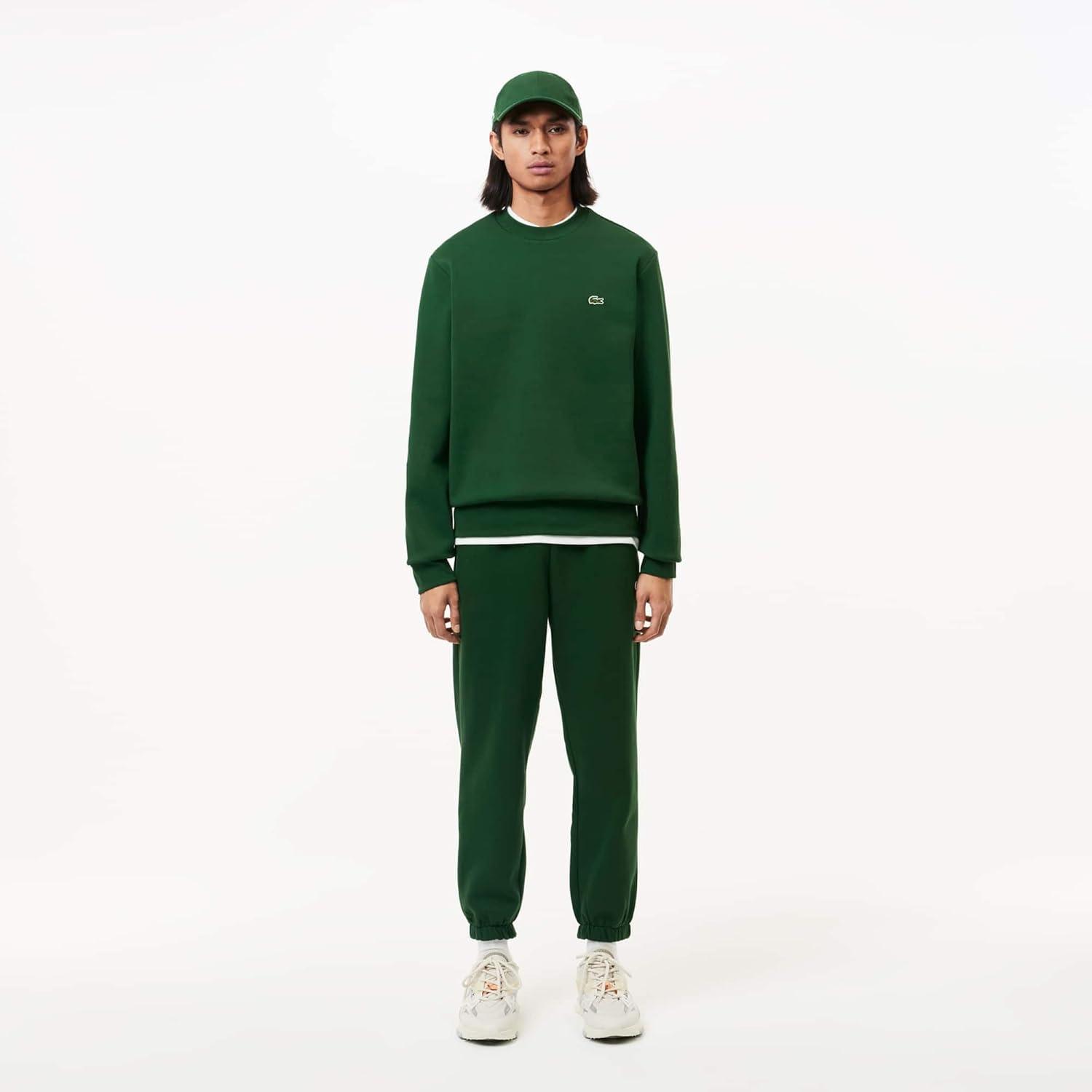 imageLacoste Mens Organic Brushed Cotton SweatshirtGreen