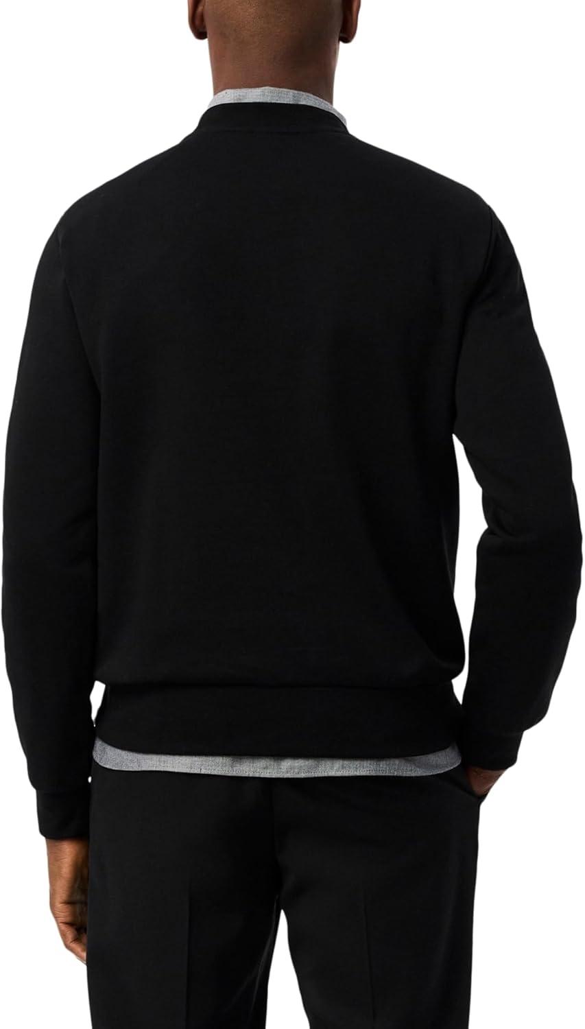 imageLacoste Mens Organic Brushed Cotton SweatshirtNoir