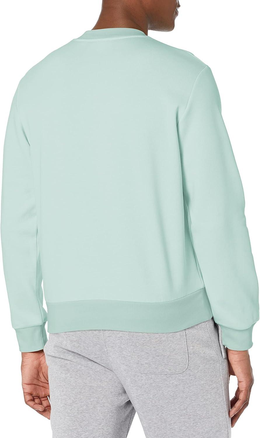 imageLacoste Mens Organic Brushed Cotton SweatshirtPastille Mint