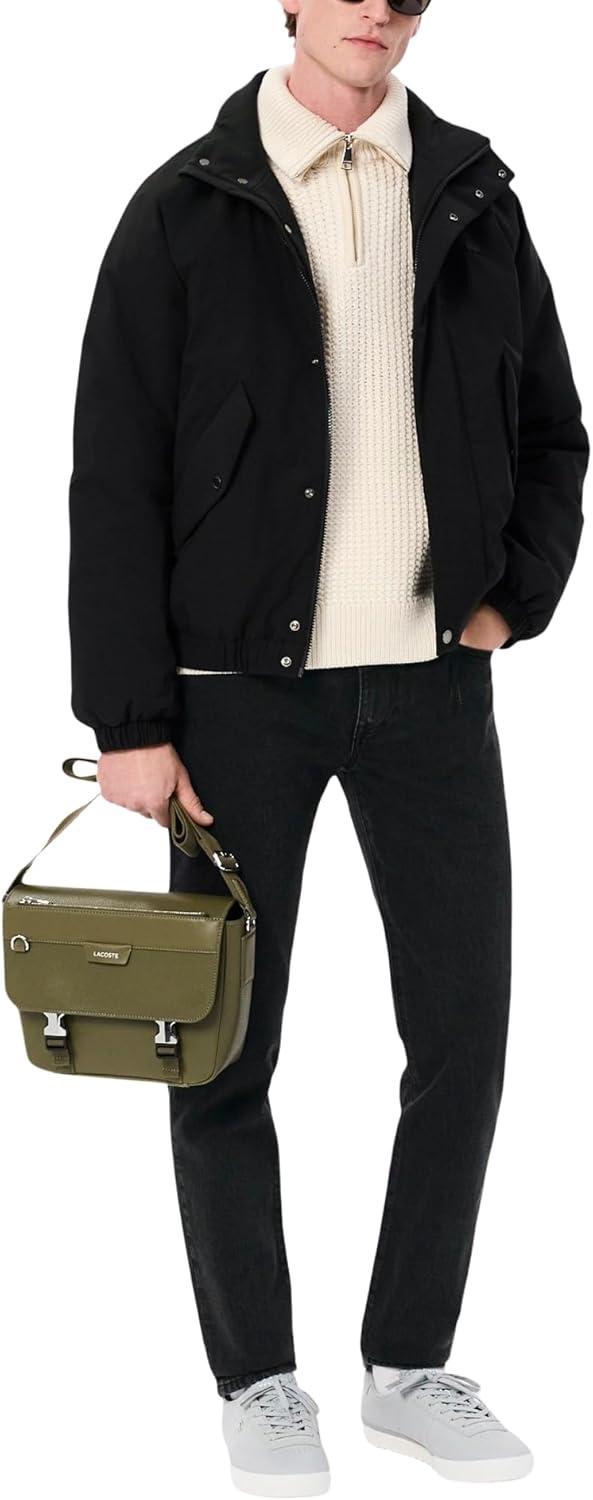 imageLacoste Mens Slim Fit Stretch Cotton Denim JeansBack Indigo