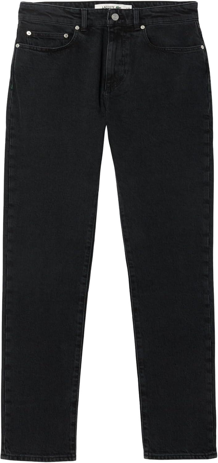 imageLacoste Mens Slim Fit Stretch Cotton Denim JeansBack Indigo