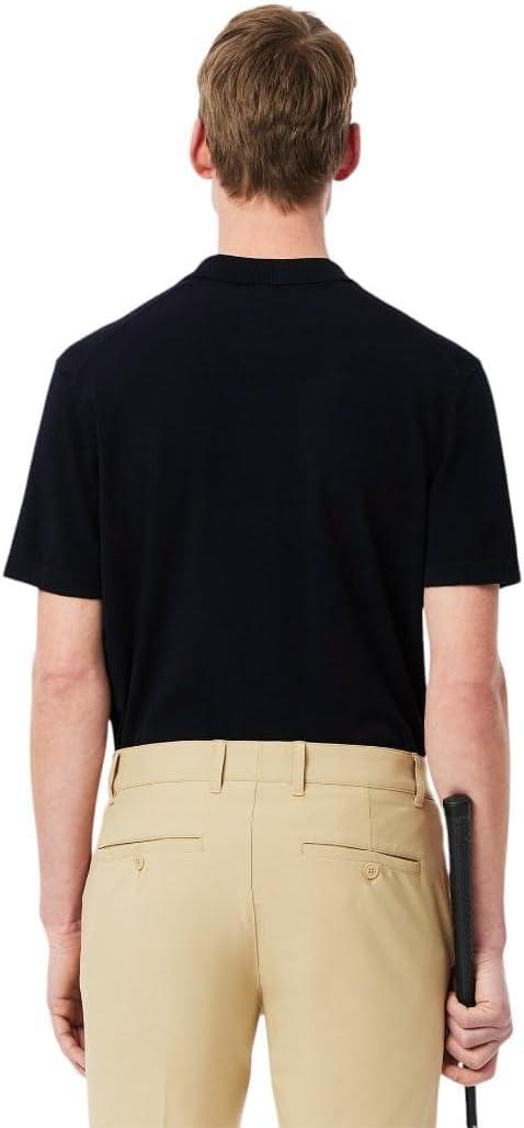 imageLacoste Mens Sport Short Sleeved Polo Collar Golf SweaterNavy Blue