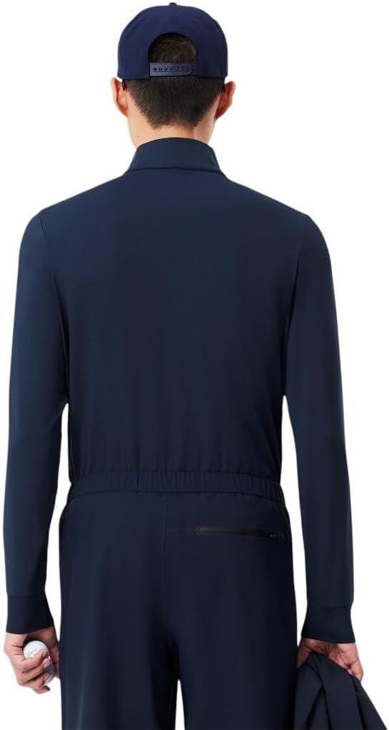 imageLacoste Mens Sport Ultra Dry Stretch Golf SweatshirtNavy BlueNavy Blue