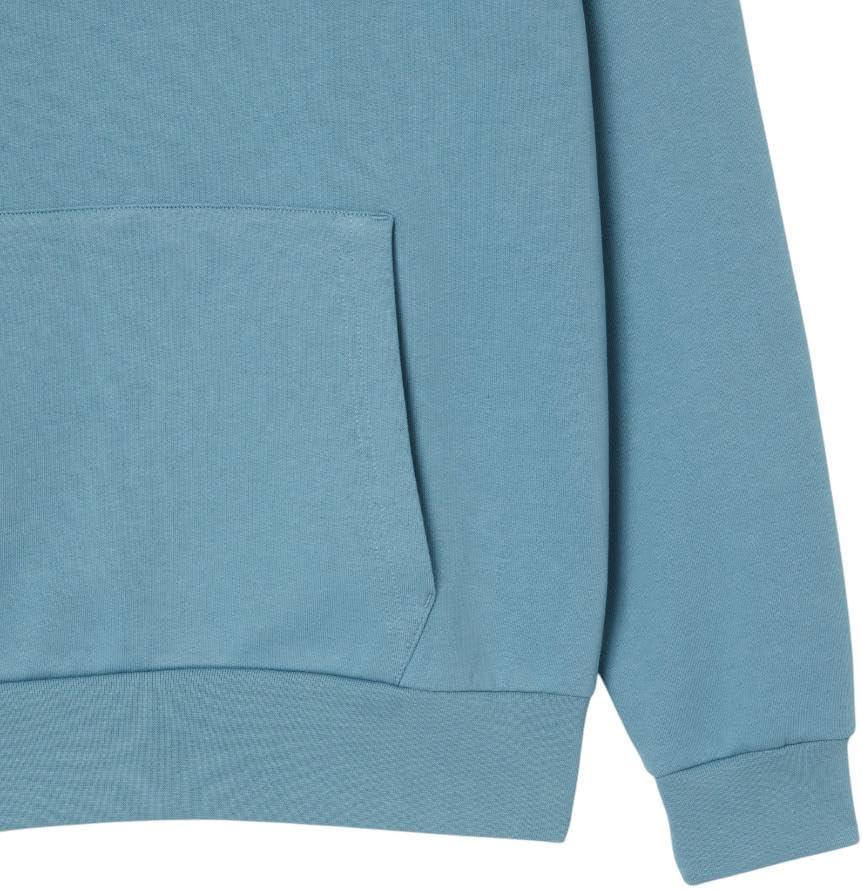 imageLacoste mens Mens Long Sleeve Solid Pop Over SweaterSweatshirtDark Blue