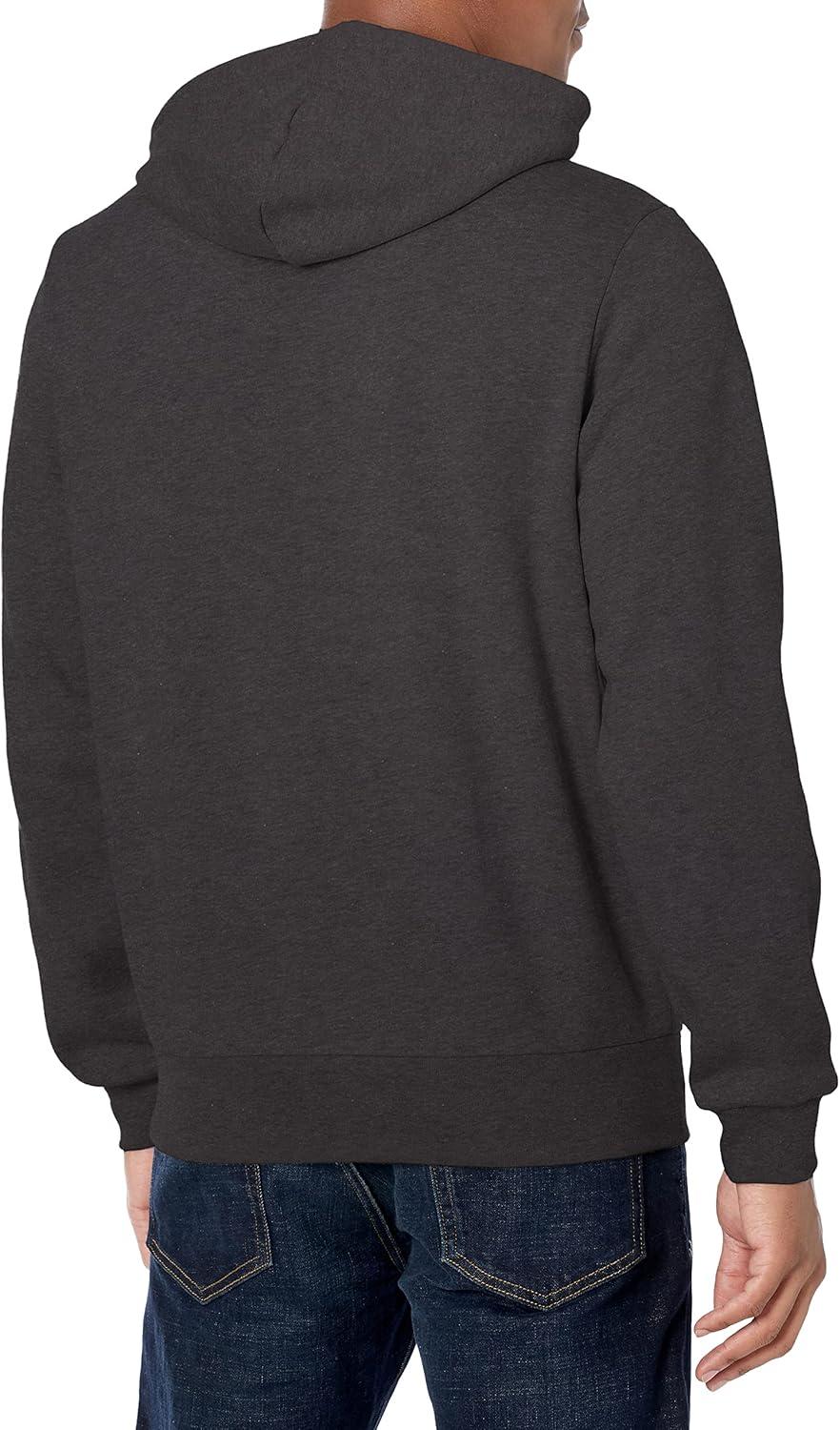 imageLacoste mens Mens Long Sleeve Solid Pop Over SweaterSweatshirtDark Grey