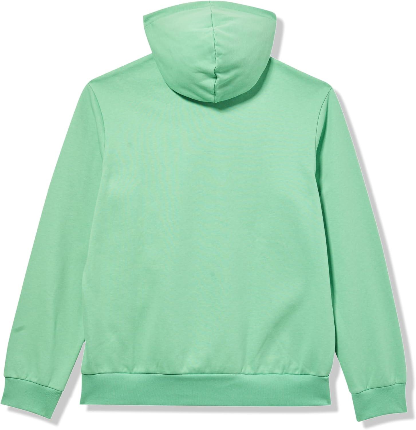 imageLacoste mens Mens Long Sleeve Solid Pop Over SweaterSweatshirtLiamone Green