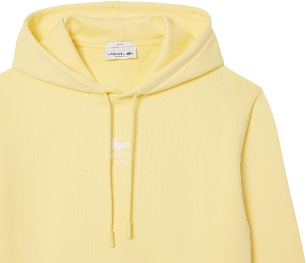 imageLacoste mens Printed HoodieYellow