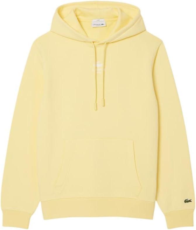 imageLacoste mens Printed HoodieYellow