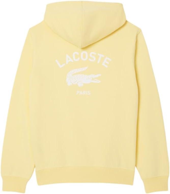 imageLacoste mens Printed HoodieYellow