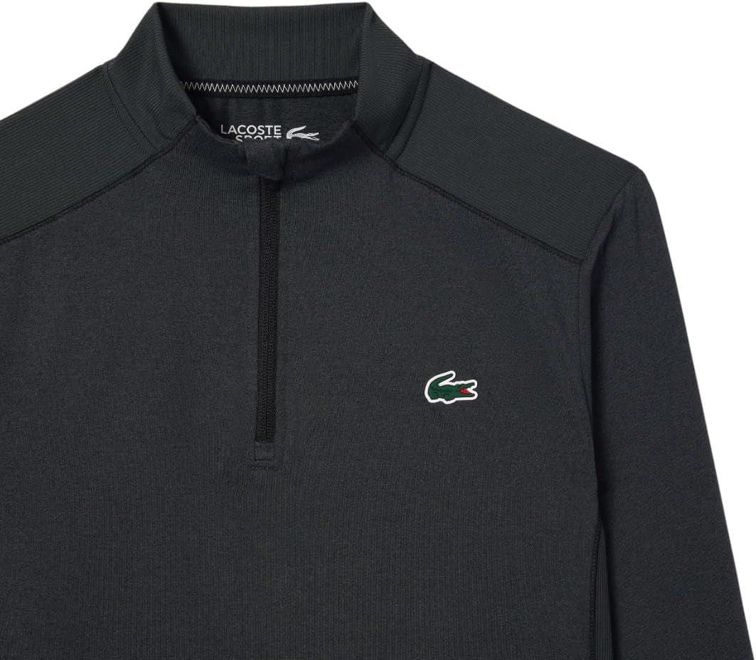 imageLacoste mens Sport Sportsuit Ultra Dry Stretch SweatshirtHeather FusainHeather