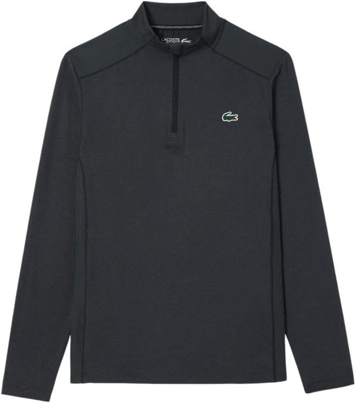 imageLacoste mens Sport Sportsuit Ultra Dry Stretch SweatshirtHeather FusainHeather