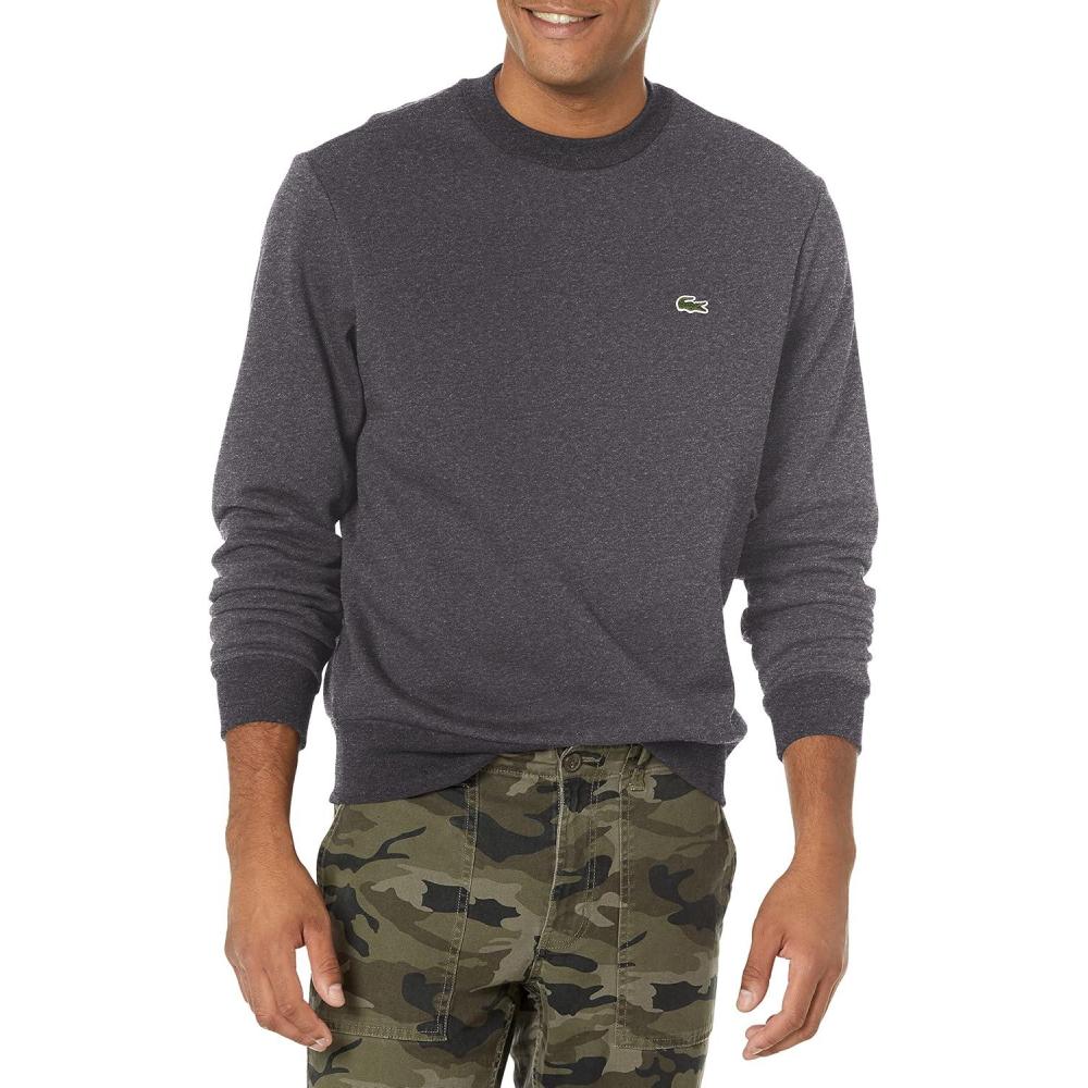 imageLacoste Mens Organic Brushed Cotton SweatshirtFoudre Chine