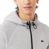 imageLacoste Mens Breathable Sport Track JacketSilver ChineElephant Grey