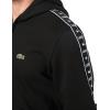 imageLacoste Mens Classic Fit Zip Up Hoodie WTapingBlack