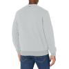 imageLacoste Mens Core Collection Classic Fit Branding Crew Neck SweatshirtArgent Chine