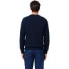 imageLacoste Mens Core Collection Classic Fit Branding Crew Neck SweatshirtNavy Blue