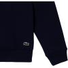 imageLacoste Mens Core Collection Classic Fit Branding Crew Neck SweatshirtNavy Blue